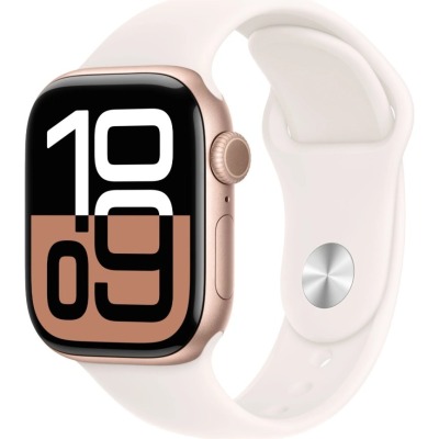 Apple Watch Series 10 белый Sport Band 46 мм