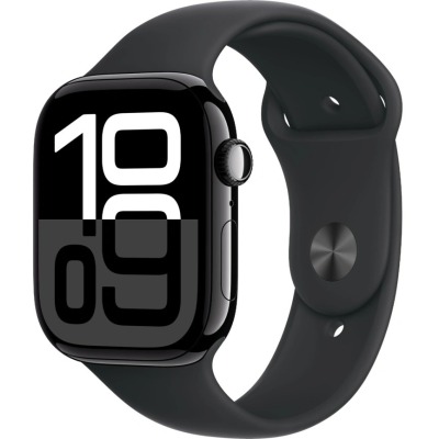 Apple Watch Series 10 черный Sport Band 46 мм