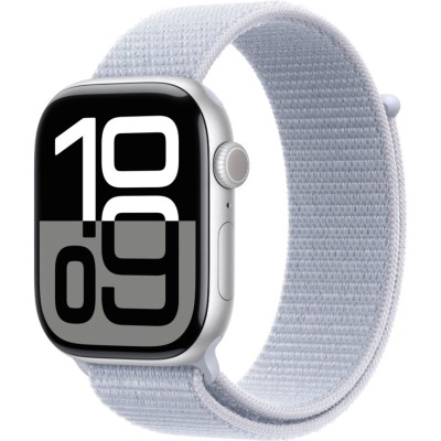 Apple Watch Series 10 голубой Sport Loop 42 мм