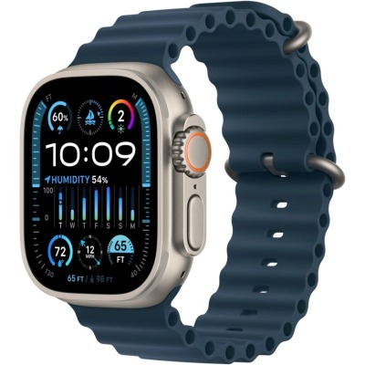 Apple Watch Ultra 2 синий титан Ocean Band 49 мм